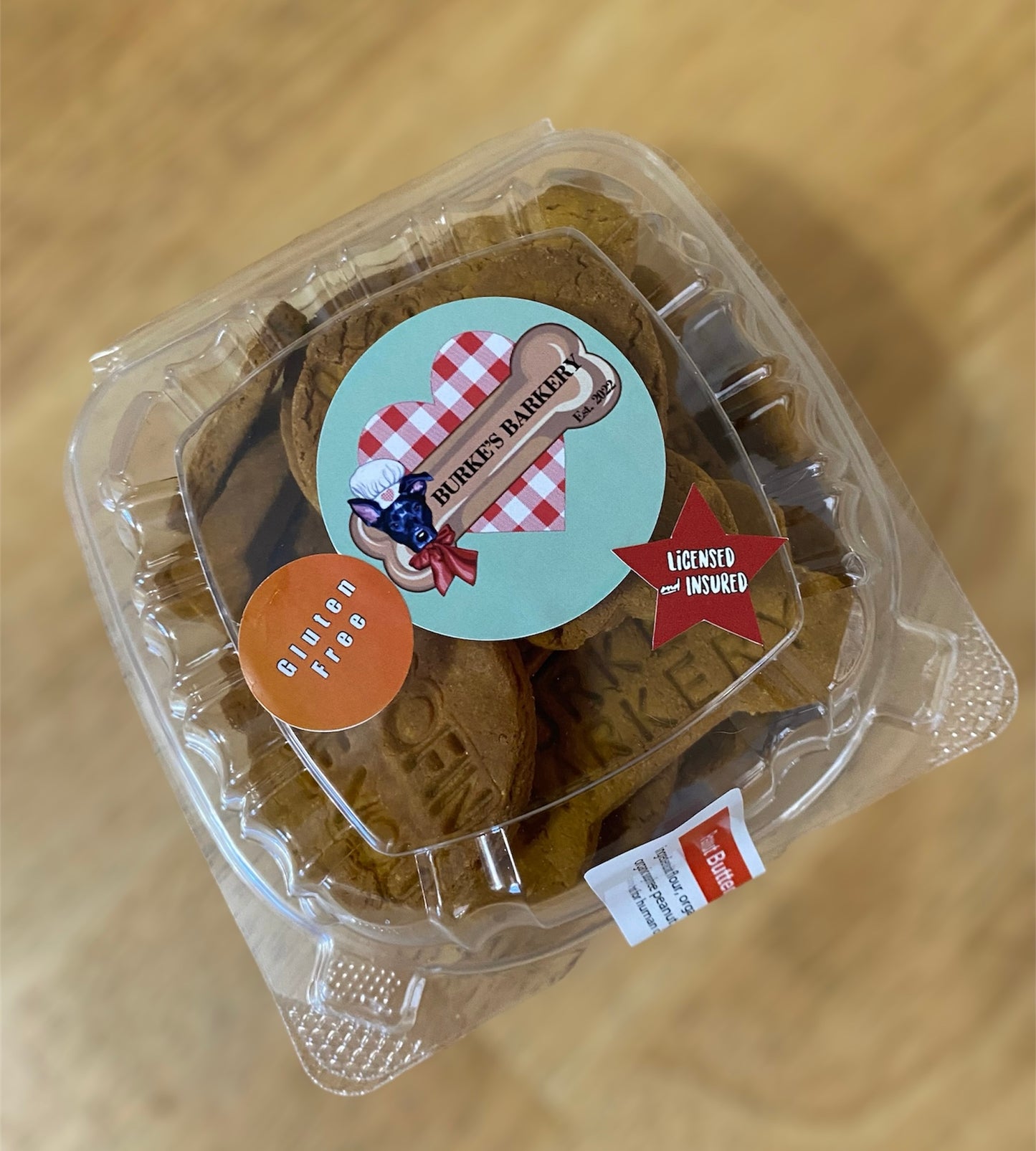 Peanut Butter Dog Cookies